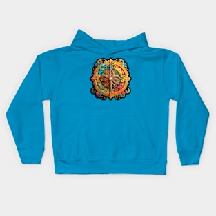 Sailing Through Imagination Kids Hoodie